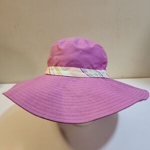 Women's Pink Coquette 100% Cotton Bucket Hat OS